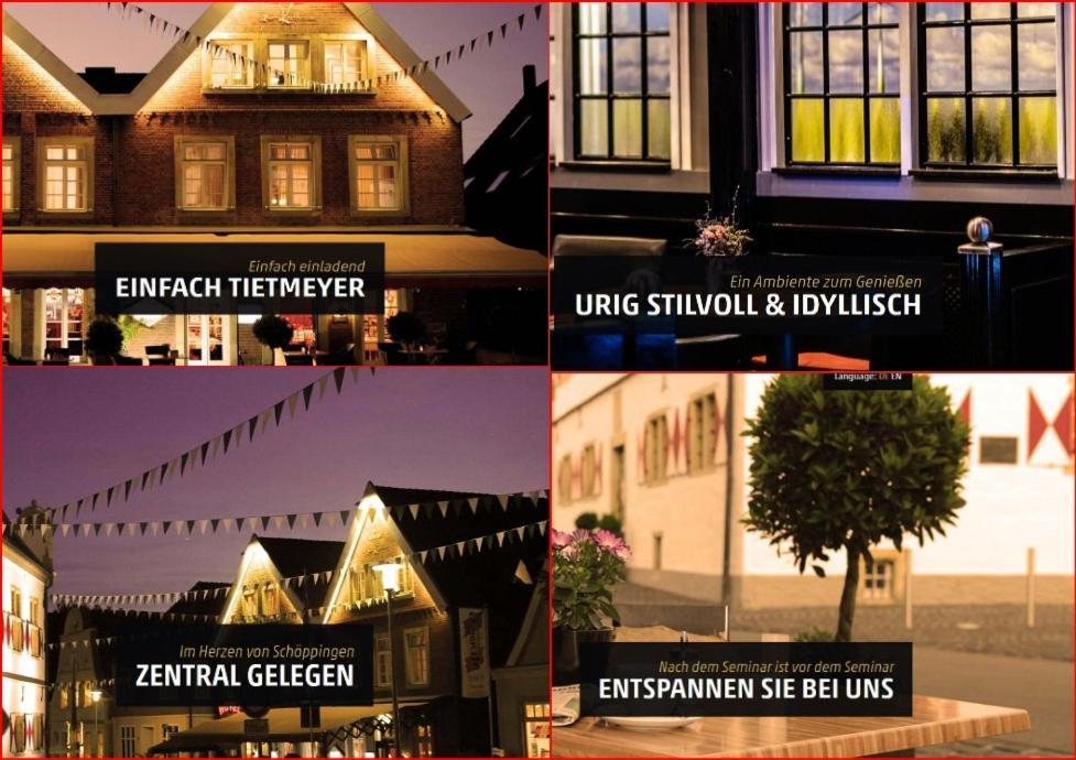 Schöppingen Akzent Hotel Tietmeyer & Cross Side מראה חיצוני תמונה